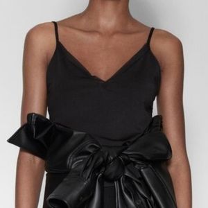 ZARA Tulle Strappy Top TRF